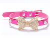 Adjustable Rhinestone Puppy Cat Accessories